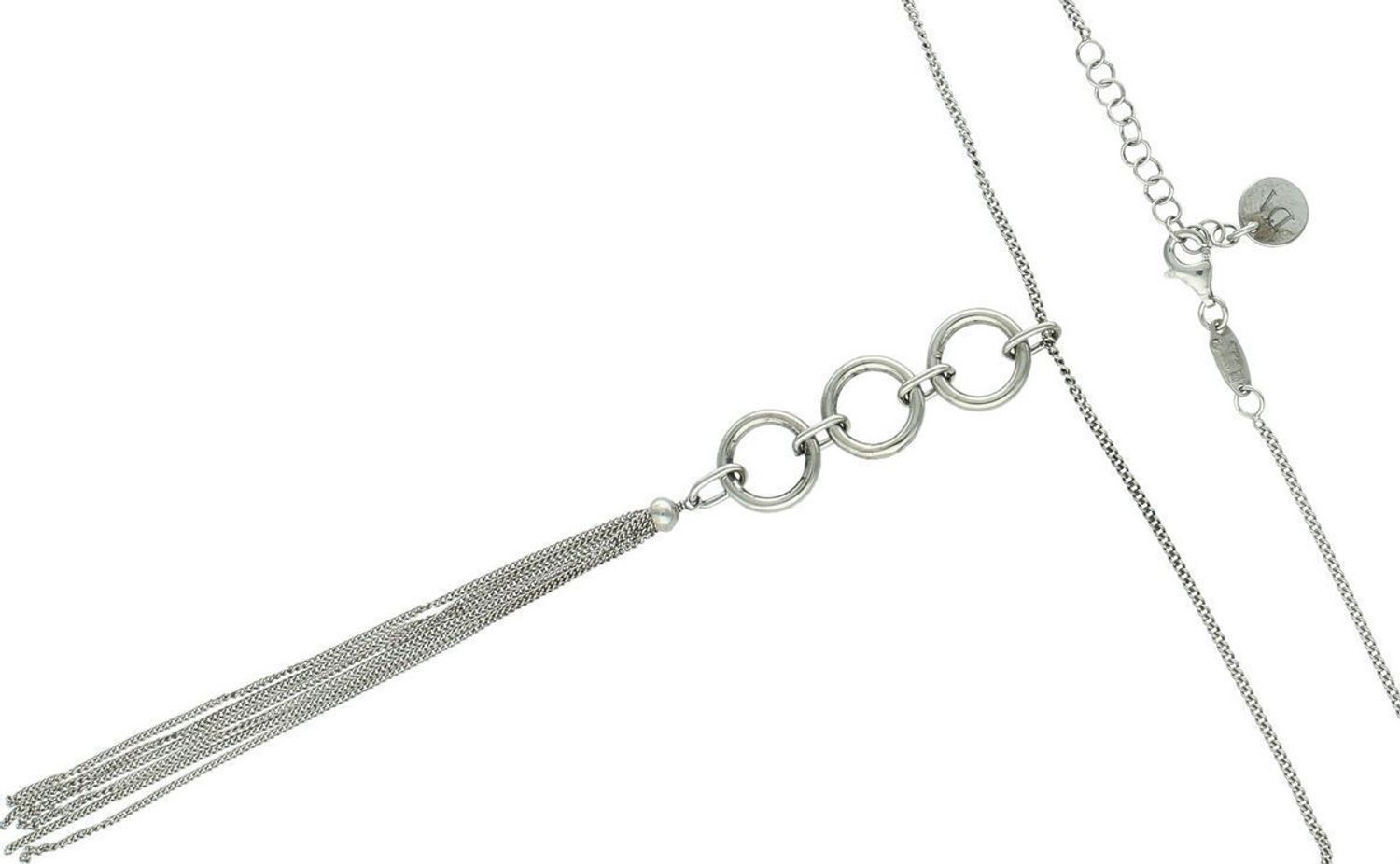 Naszyjnik Dall’Acqua srebro 925 z trzema kółeczkami – kolekcja BOHO ROMANCE...jpg